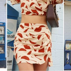 NWT ASTR the Label Women's Nirina Skirt